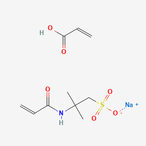 소듐아크릴레이트/소듐아크릴로일다이메틸타우레이트코폴리머 PubChem 분자구조식