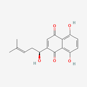 알칸나뿌리추출물 PubChem 분자구조식