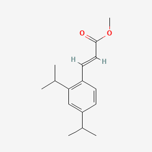 다이아이소프로필메틸신나메이트 PubChem 분자구조식
