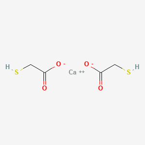 칼슘티오글라이콜레이트 PubChem 분자구조식