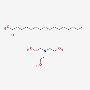 티이에이-팔미테이트 PubChem 분자구조식