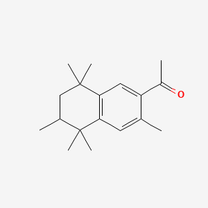 아세틸헥사메틸테트랄린 PubChem 분자구조식