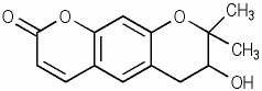 데커신올 KCIA 분자구조식