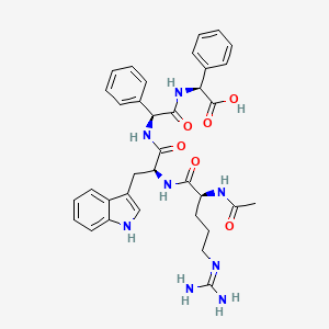 아세틸알지닐트립토필다이페닐글라이신 PubChem 분자구조식