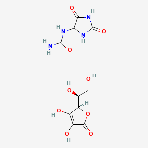 알란토인아스코베이트 PubChem 분자구조식