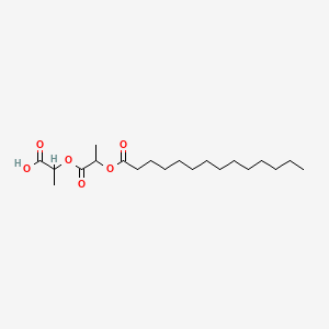 미리스토일락틸릭애씨드 PubChem 분자구조식
