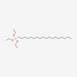 스테아릴트라이에톡시실레인 PubChem 분자구조식