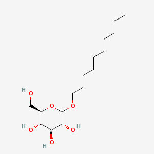 데실글루코사이드 PubChem 분자구조식