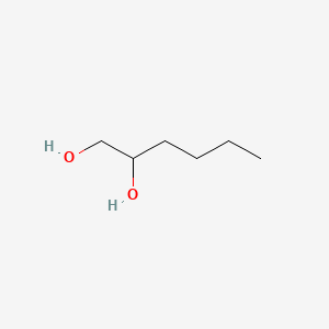 1,2-헥산다이올 PubChem 분자구조식