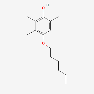 헥실옥시트라이메틸페놀 PubChem 분자구조식