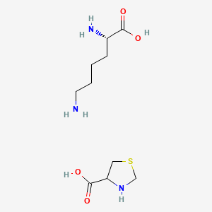 라이신티아졸리딘카복실레이트 PubChem 분자구조식