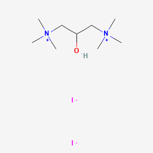 하이드록시프로필비스트라이모늄다이아이오다이드 PubChem 분자구조식