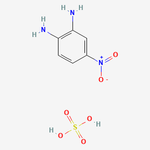 황산p-니트로-o-페닐렌디아민 PubChem 분자구조식