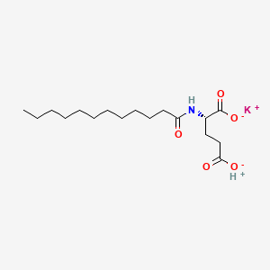 포타슘라우로일글루타메이트 PubChem 분자구조식