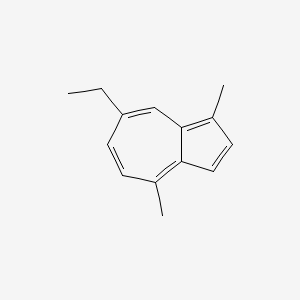 캠아줄렌 PubChem 분자구조식