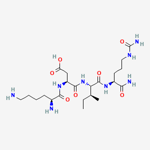 트라이펩타이드-10시트룰린 PubChem 분자구조식