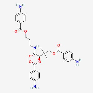트라이파바판테놀 PubChem 분자구조식