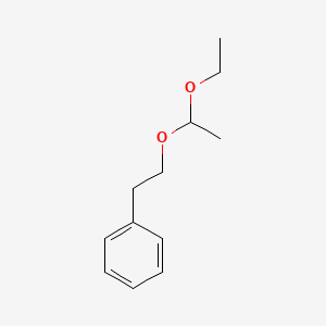 에틸페네틸아세탈 PubChem 분자구조식