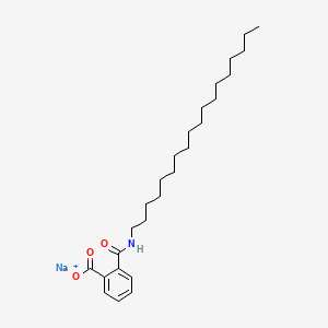 소듐스테아릴프탈라메이트 PubChem 분자구조식