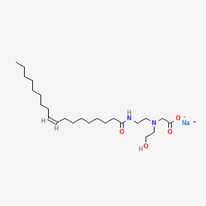소듐올레오암포아세테이트 PubChem 분자구조식
