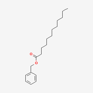 벤질라우레이트 PubChem 분자구조식