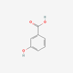 3-하이드록시벤조익애씨드 PubChem 분자구조식