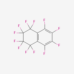 퍼플로오로테트랄린 PubChem 분자구조식