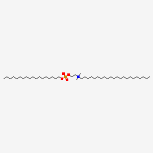 베헨다이모늄에틸스테아릴포스페이트 PubChem 분자구조식