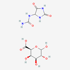 알란토인갈락투로닉애씨드 PubChem 분자구조식