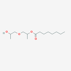 다이프로필렌글라이콜카프릴레이트 PubChem 분자구조식