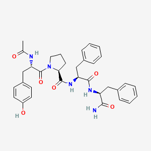아세틸테트라펩타이드-15 PubChem 분자구조식