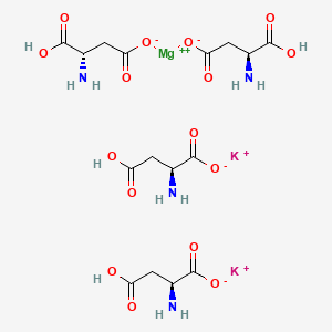 포타슘마그네슘아스파테이트 PubChem 분자구조식