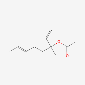 리날릴아세테이트 PubChem 분자구조식