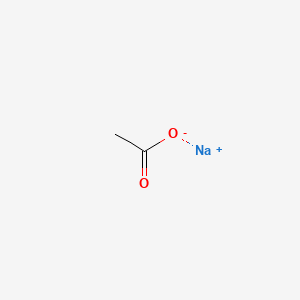 소듐아세테이트 PubChem 분자구조식