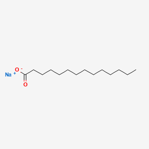 소듐미리스테이트 PubChem 분자구조식