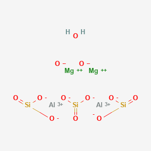 마그네슘알루미노메타실리케이트 PubChem 분자구조식