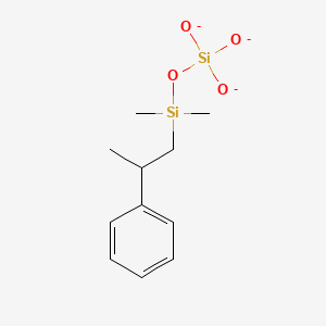 페닐프로필디메틸실록시실리케이트 PubChem 분자구조식