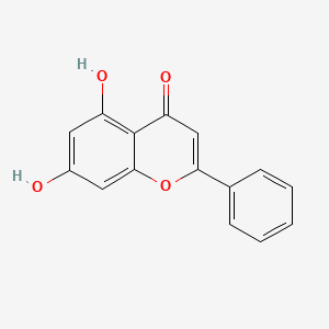 크리신 PubChem 분자구조식