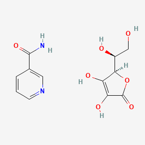 나이아신아마이드아스코베이트 PubChem 분자구조식