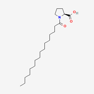 팔미토일프롤린 PubChem 분자구조식