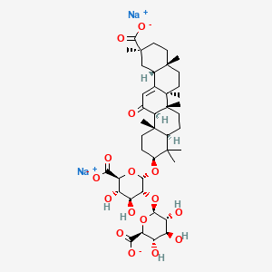 다이소듐글리시리제이트 PubChem 분자구조식