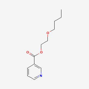 부톡시에틸니코티네이트 PubChem 분자구조식