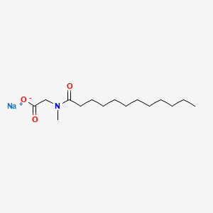 소듐라우로일사코시네이트 PubChem 분자구조식