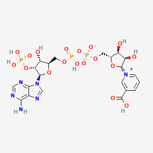 니코티닉애씨드아데닌다이뉴클레오타이드포스페이트 PubChem 분자구조식
