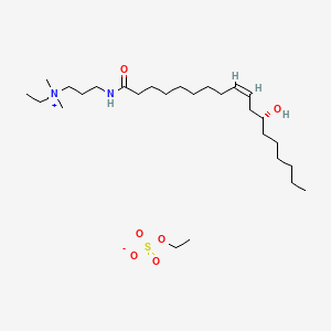 리시놀아미도프로필에틸다이모늄에토설페이트 PubChem 분자구조식