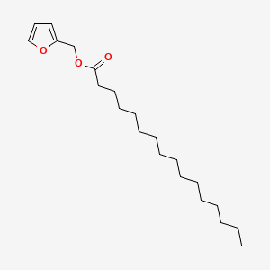 퍼퓨릴팔미테이트 PubChem 분자구조식