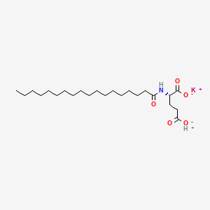 포타슘스테아로일글루타메이트 PubChem 분자구조식