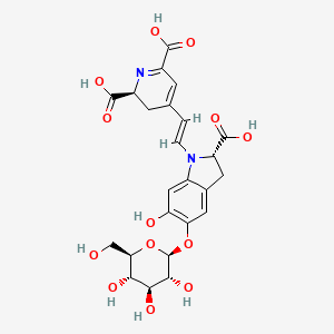비트루트레드 PubChem 분자구조식