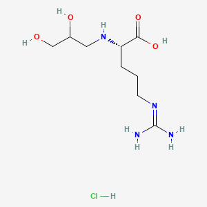 다이하이드록시프로필알지닌에이치씨엘 PubChem 분자구조식