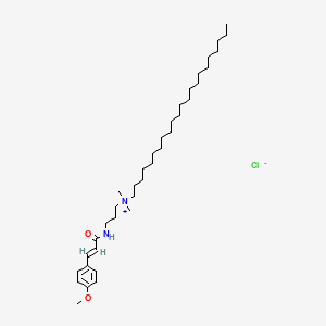 메톡시신나미도프로필베헨다이모늄클로라이드 PubChem 분자구조식